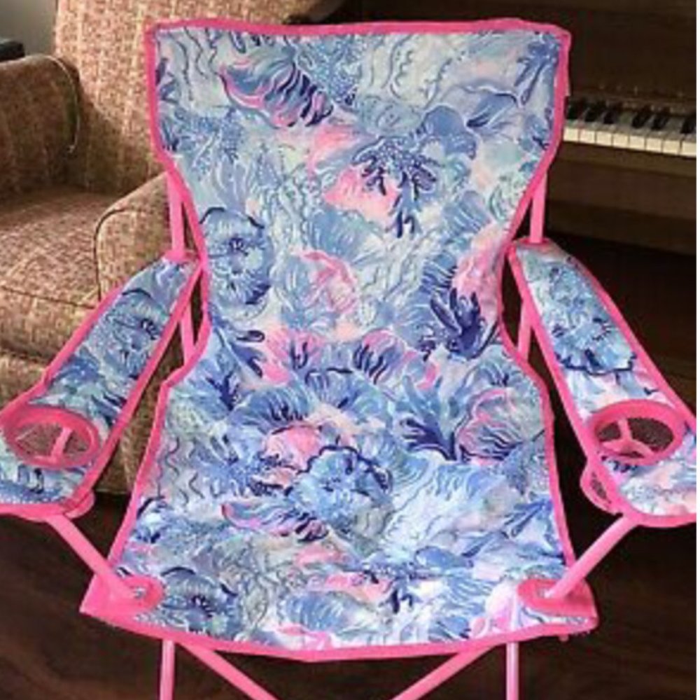 Lilly Pulitzer SHADE SEEKERS FOLDING CHAIR NWT